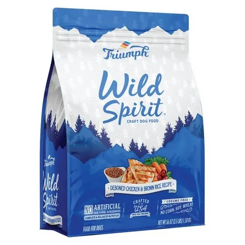 3.5 Lb Triumph Wild Spirit Deboned Chicken & Brown Rice - Food